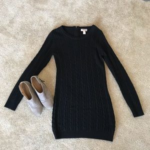 Forever 21 Black Sweater Dress